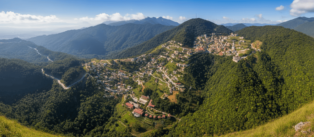 Vườn Quốc gia Tam Đảo trải dài trên địa phận các tỉnh Vĩnh Phúc, Thái Nguyên, Tuyên Quang